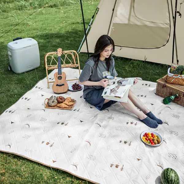 Couverture de pique-nique Naturehike Forest - imperméable, 200 × 180 cm vue 4