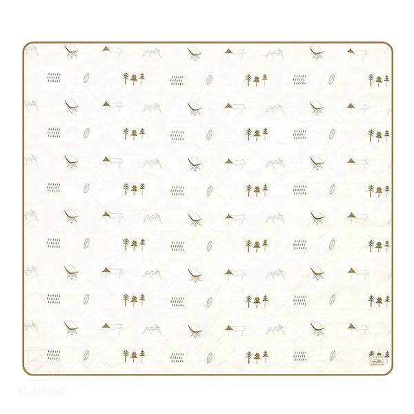 Couverture de pique-nique Naturehike Forest - imperméable, 200 × 180 cm Beige