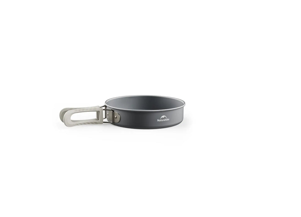 Batterie de cuisine Naturehike Traitement durable contre l'oxydation dure Set pour 2-4 personnes (1,7L pot + 7-inch frying pan + 0,8L kettle) vue 5