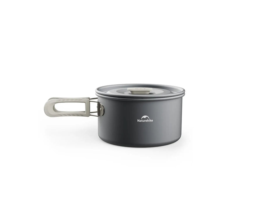 Batterie de cuisine Naturehike Traitement durable contre l'oxydation dure Set pour 2-4 personnes (1,7L pot + 7-inch frying pan + 0,8L kettle) vue 3