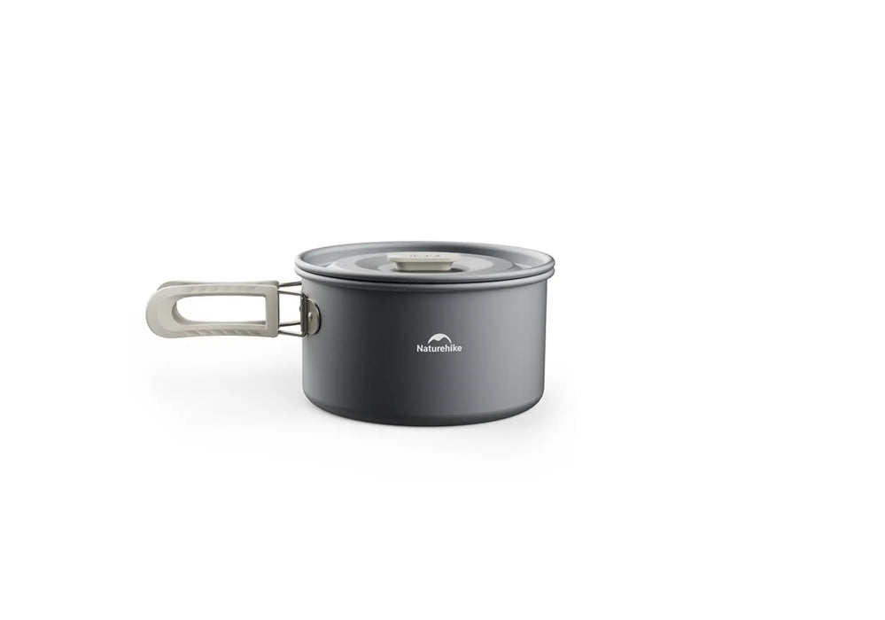 Batterie de cuisine Naturehike Traitement durable contre l'oxydation dure Set pour 2-4 personnes (1,7L pot + 7-inch frying pan + 0,8L kettle) vue 5