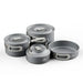 Batterie de cuisine Naturehike Traitement durable contre l'oxydation dure Ensemble pour 4-7 personnes (marmite suspendue 3L + marmite 1,7L + poêle à frire 8 pouces + bouilloire 0,8L) vue 2