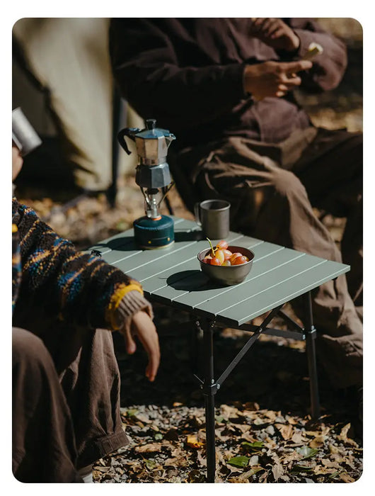 Table de camping Naturehike, 52 cm, enroulable en aluminium vue 6