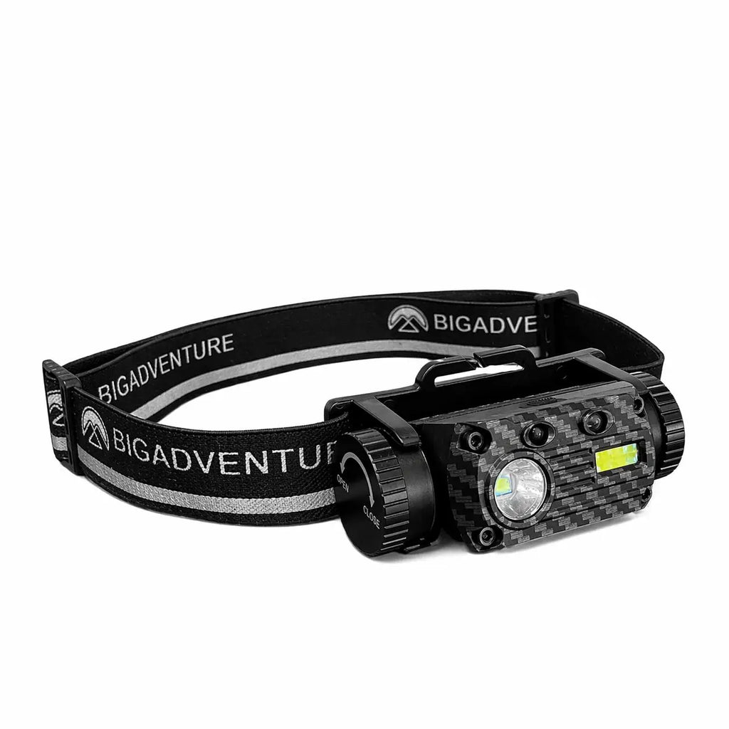 Lampe frontale Big Adventure, Lumens : 460 Noir