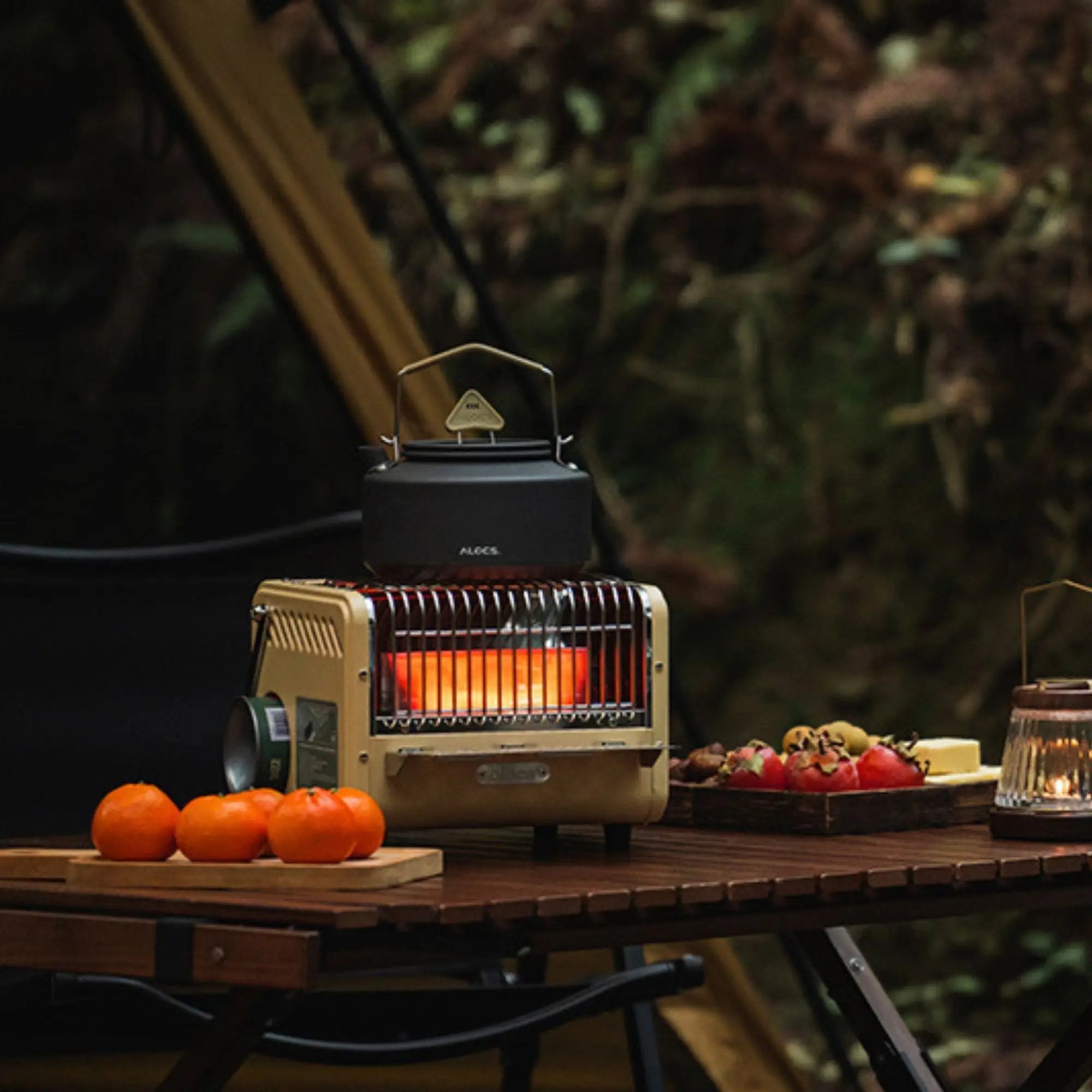 Chauffage de camping puissant hiver et réchaud multifonction