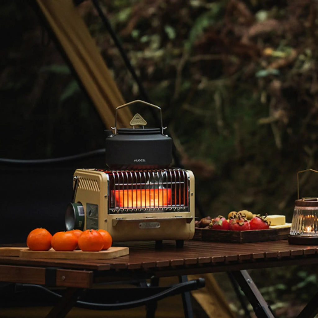 Chauffage de camping puissant hiver et réchaud multifonction