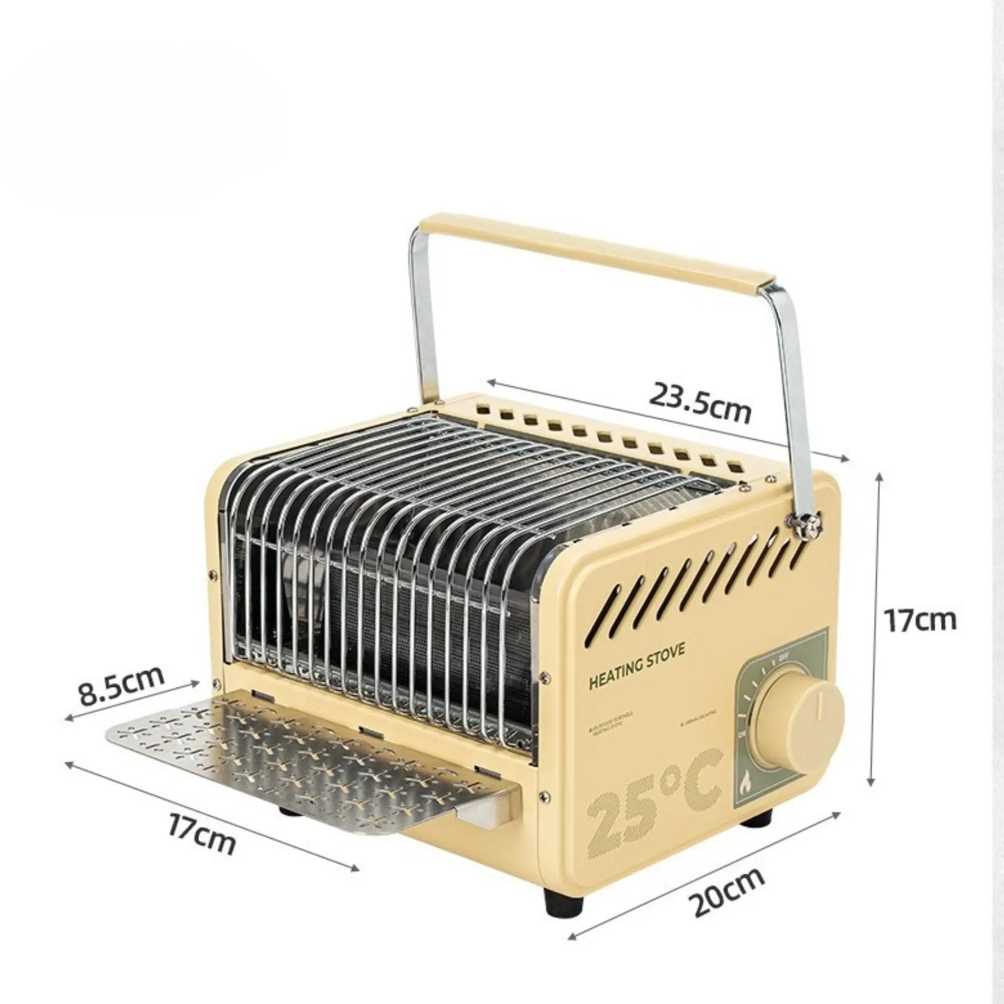 Chauffage de camping puissant hiver et réchaud multifonction