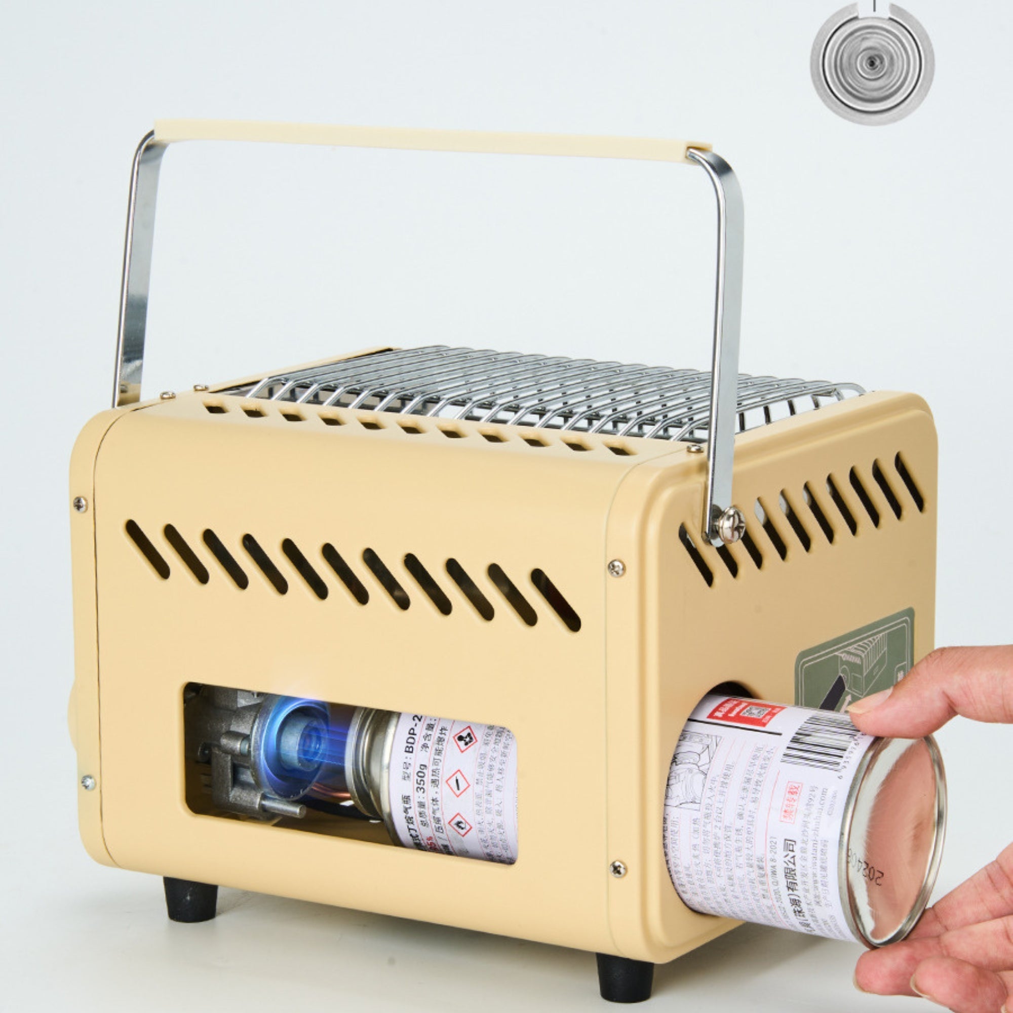 Chauffage de camping puissant hiver et réchaud multifonction Woody’s Camp