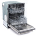 Cosmo 24" Top Control Built-In Tall Tub Dishwasher Fingerprint Resistant, Stainless Steel COS-DIS6502