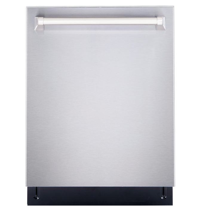 Cosmo 24" Top Control Built-In Tall Tub Dishwasher Fingerprint Resistant, Stainless Steel COS-DIS6502