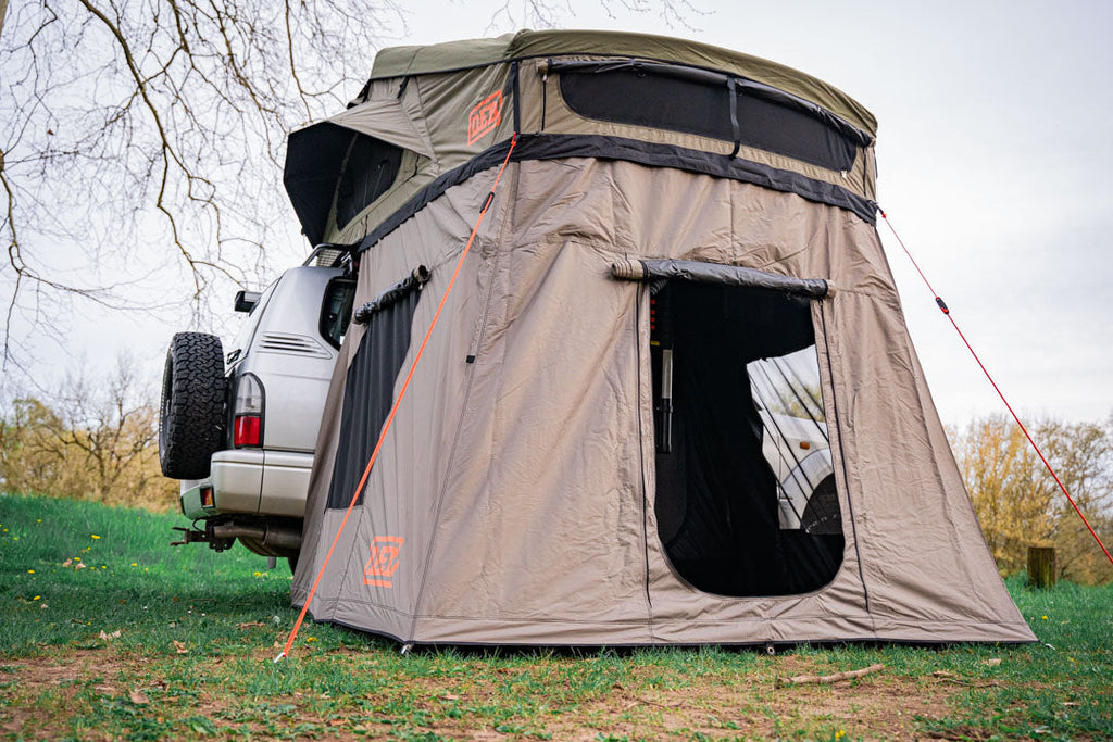 Tente de Toit Melbourne III 160 cm DEB Equipment – 3 à 4 Pers Deb équipement