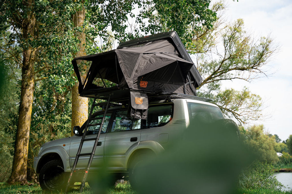 Tente de Toit Bellara DEB Equipment - 160cm 2 à 3 pers. Rigide Deb équipement