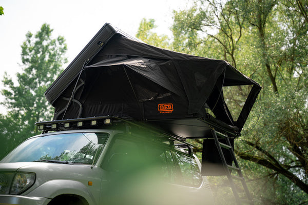 Tente de Toit Bellara DEB Equipment - 160cm 2 à 3 pers. Rigide Deb équipement