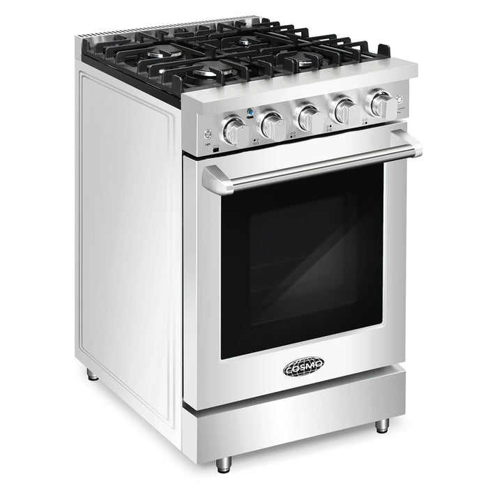 Cosmo 24'' Slide-In Freestanding Gas Range
