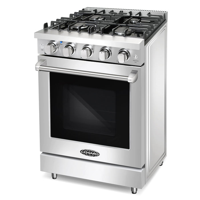 Cosmo 24'' Slide-In Freestanding Gas Range