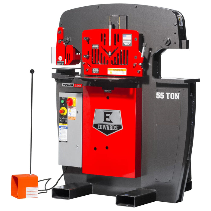 Ironworker | 55 Ton | With Powerlink | Edwards ED9-IW55-3P230-A