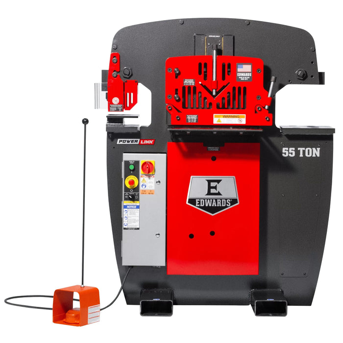 Ironworker | 55 Ton | With Powerlink | Edwards ED9-IW55-3P230-A