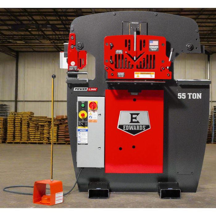 Ironworker | 55 Ton | With Powerlink | Edwards ED9-IW55-3P230-A