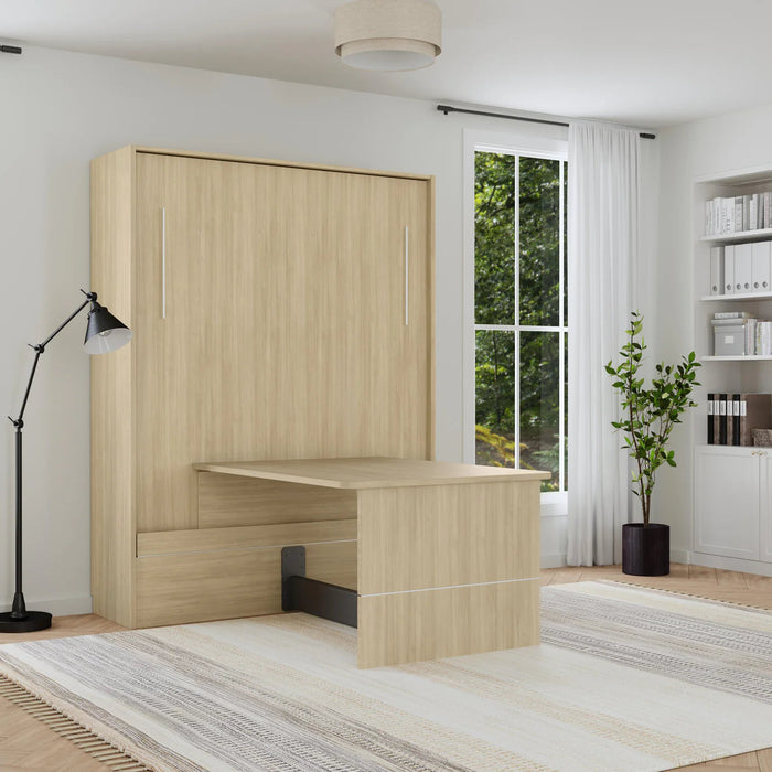 Queen Size Murphy Bed with Desk | Inovabed