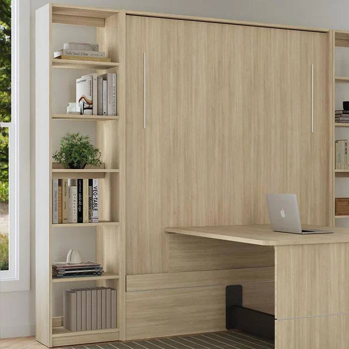 Queen Size Murphy Bed with Desk | Inovabed