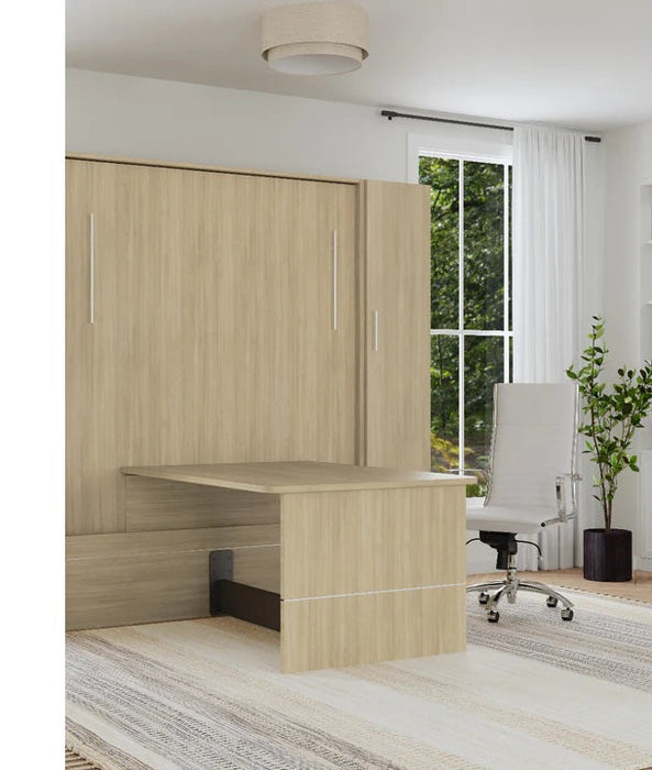Queen Size Murphy Bed with Desk | Inovabed