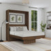 Queen Size Murphy Bed with Desk | Inovabed