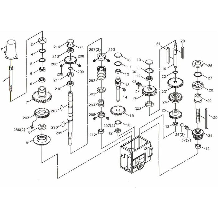 Drill Press | 20'' Gear Head | JET JT9-354026