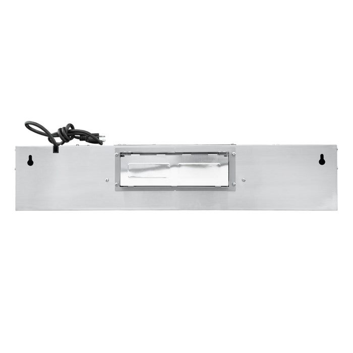 Cosmo 30" Under Cabinet Range Hood with Digital Touch Controls, 3-Speed Fan, LED Lights and Permanent Filters in Stainless Stee COS-KS6U30
