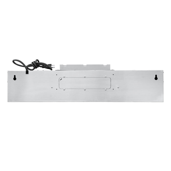 Cosmo 30" Under Cabinet Range Hood with Digital Touch Controls, 3-Speed Fan, LED Lights and Permanent Filters in Stainless Stee COS-KS6U30