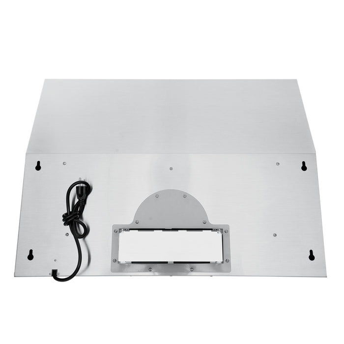 Cosmo 30" Under Cabinet Range Hood with Digital Touch Controls, 3-Speed Fan, LED Lights and Permanent Filters in Stainless Stee COS-KS6U30