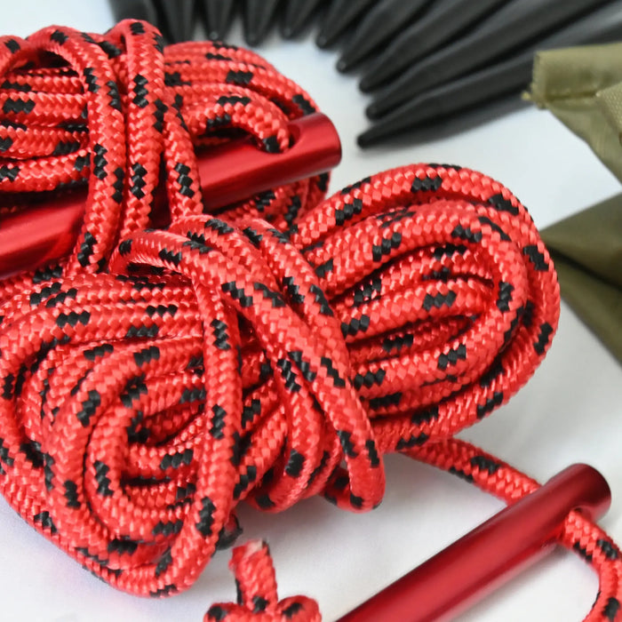 Kit Complet de Fixation pour Annexe de Tente de Toit - Marteau & Sardines Professionnel Woody’s Camp