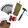Kit Complet de Fixation pour Annexe de Tente de Toit - Marteau & Sardines Professionnel Woody’s Camp