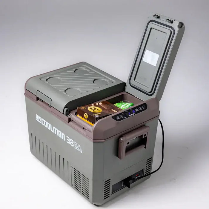 Glaciere a compression Dual Zone MyCoolman 38L - Frigo + congelateur independants 12V/24V Bluetooth