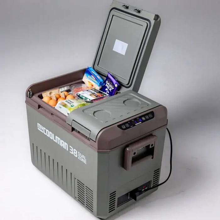 Glaciere a compression Dual Zone MyCoolman 38L - Frigo + congelateur independants 12V/24V Bluetooth