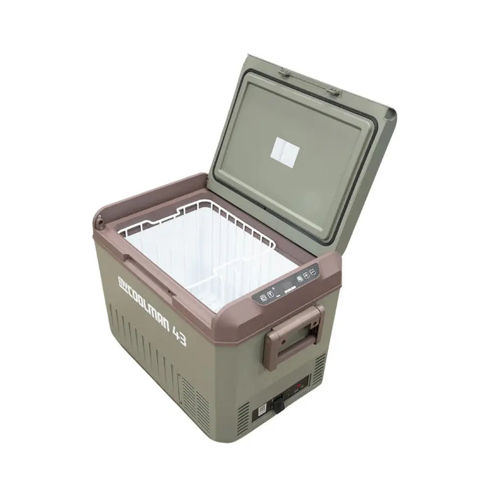 Glaciere a compression MyCoolman 43L - Frigo congelateur portable 12V/24V Bluetooth 60 canettes