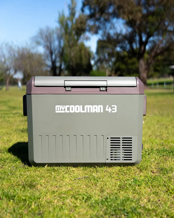 Glaciere a compression MyCoolman 43L - Frigo congelateur portable 12V/24V Bluetooth 60 canettes