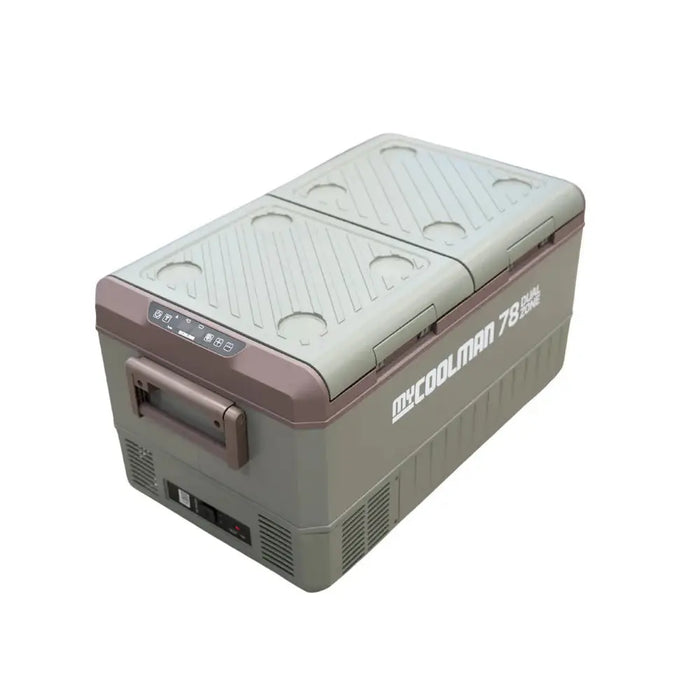 Glaciere a compression Dual Zone MyCoolman 78L - Frigo + congelateur 12V/24V Bluetooth 111 canettes