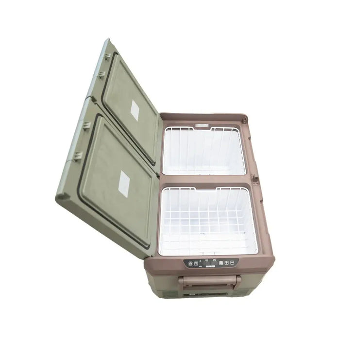 Glaciere a compression Dual Zone MyCoolman 78L - Frigo + congelateur 12V/24V Bluetooth 111 canettes