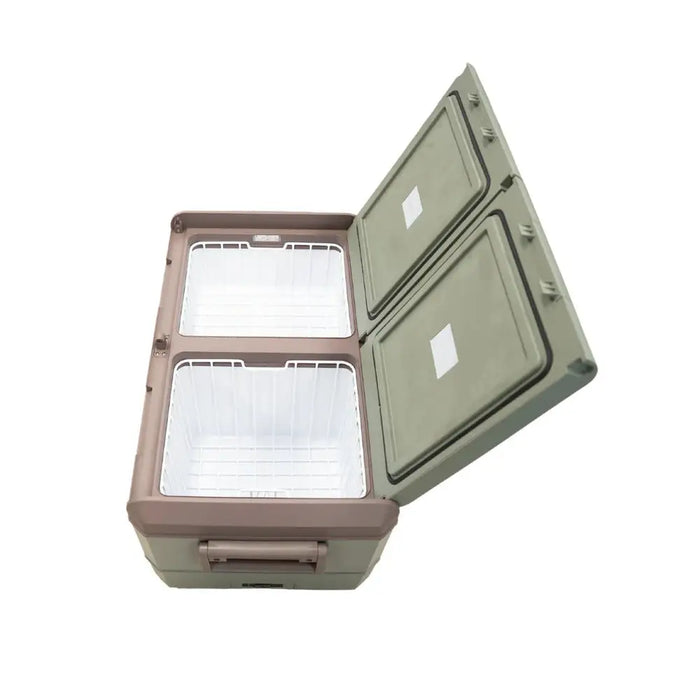 Glaciere a compression Dual Zone MyCoolman 78L - Frigo + congelateur 12V/24V Bluetooth 111 canettes