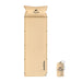 Matelas de couchage Naturehike avec épissure à l'air et coussin Jaune