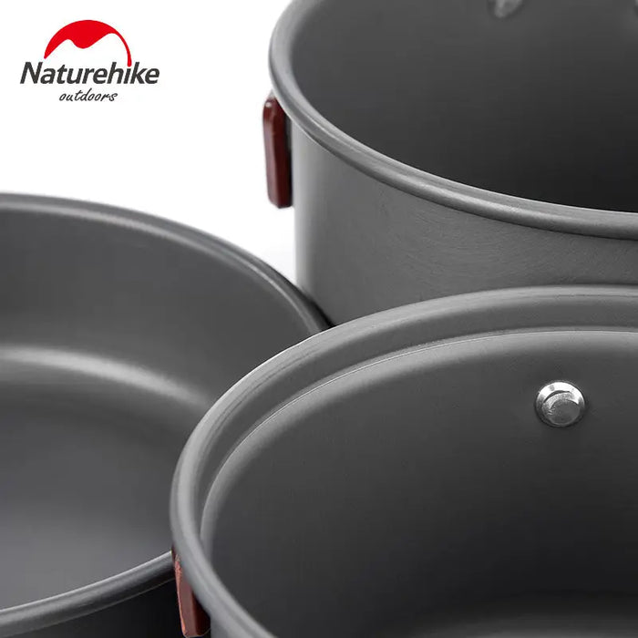 Batterie de cuisine en aluminium Naturehike - compacte et non statique vue 3