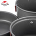 Batterie de cuisine en aluminium Naturehike - compacte et non statique vue 3