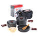 Batterie de cuisine en aluminium Naturehike - compacte et non statique Gris