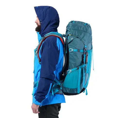 Naturehike trekking, sac à dos de randonnée système de suspension indépendant pour réduire la pression de portage 55 l vue 4