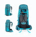 Naturehike trekking, sac à dos de randonnée système de suspension indépendant pour réduire la pression de portage 55 l Noir