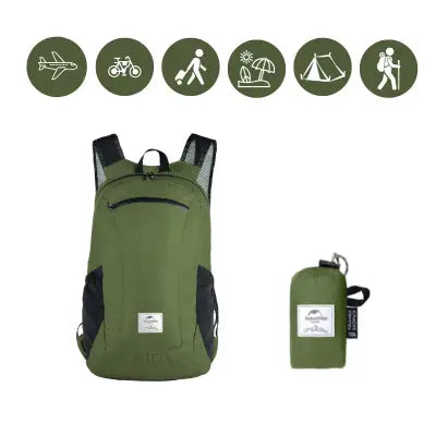 Sac à dos imperméable ultraléger Naturehike 18 l vue 4
