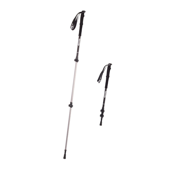 Bâton de trekking pliant en aluminium Naturehike Noir