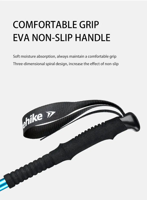 Bâton de trekking pliant en aluminium Naturehike vue 3