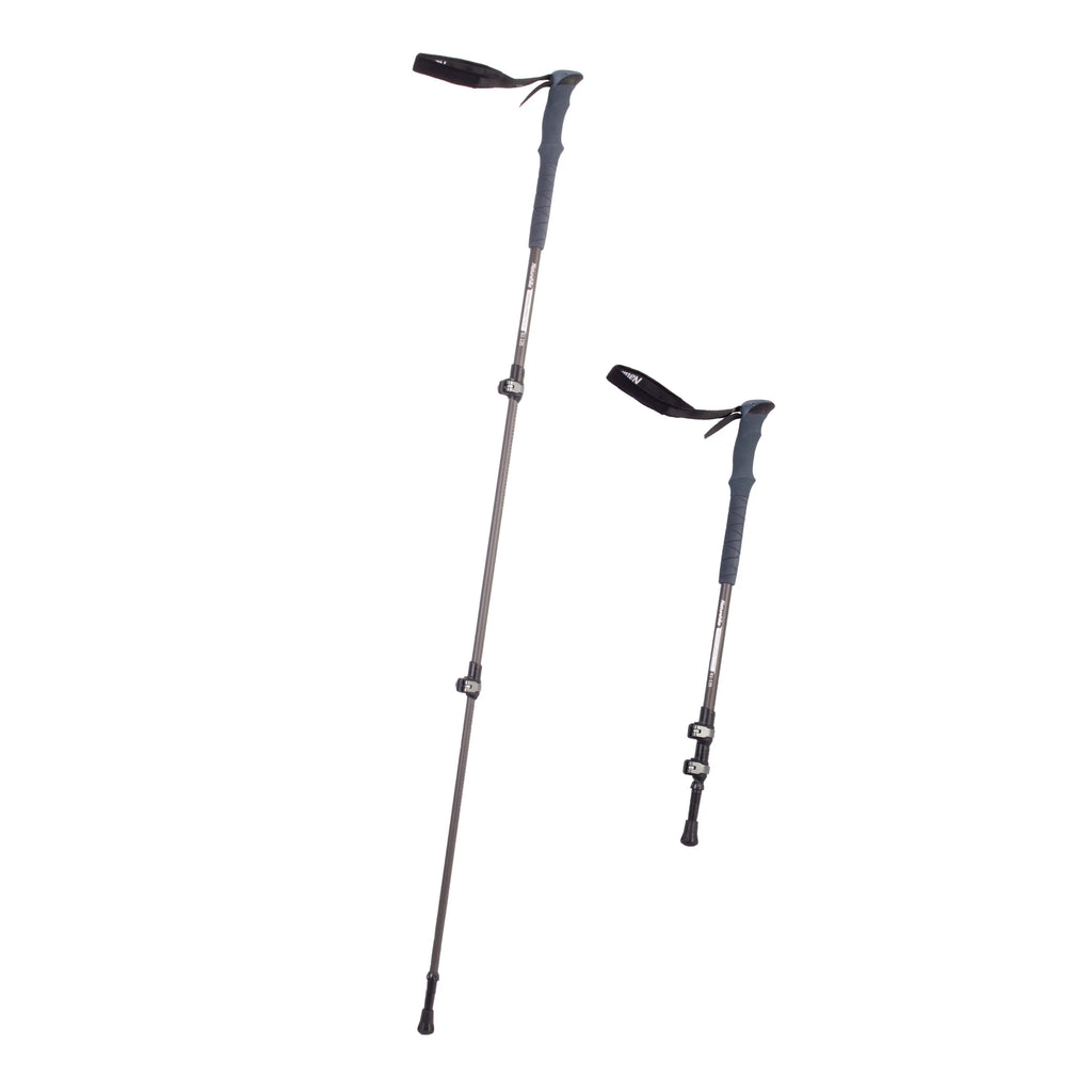 Naturehike Bâton de trekking en aluminium - alliage 7075 Gris