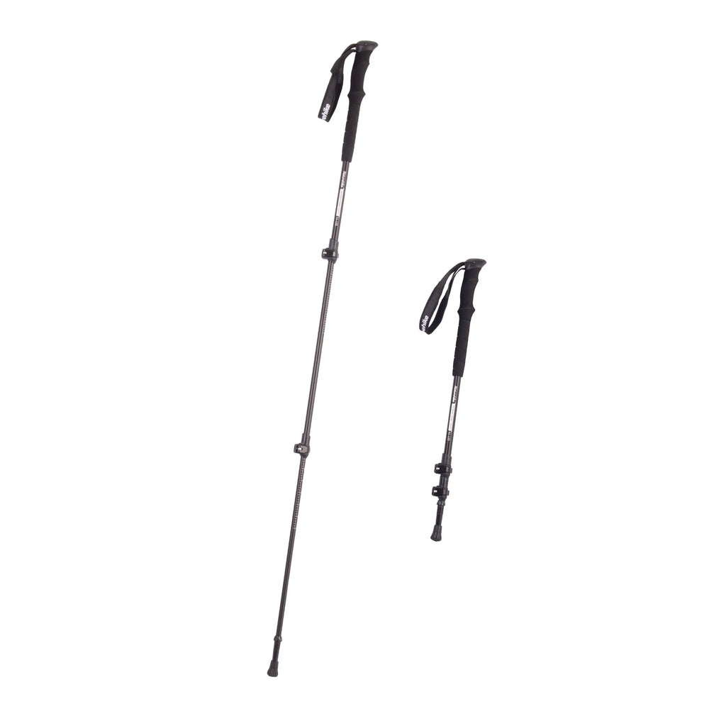 Naturehike Bâton de trekking en aluminium - alliage 7075 Noir